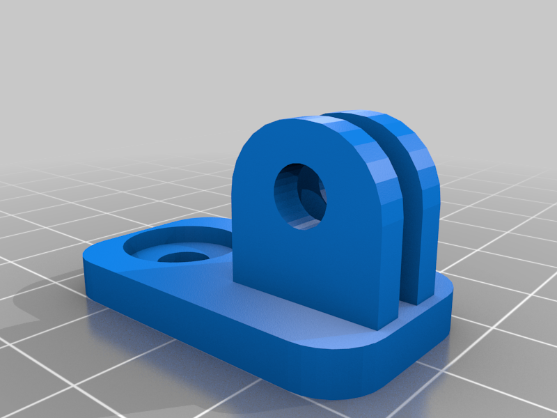 Actioncam strap mount v.2.0