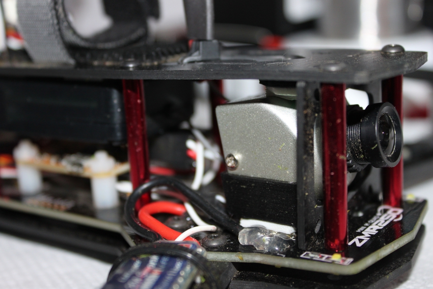 FatShark Pilot HD V2 mount for ZMR250 Frame (V2 PDB)