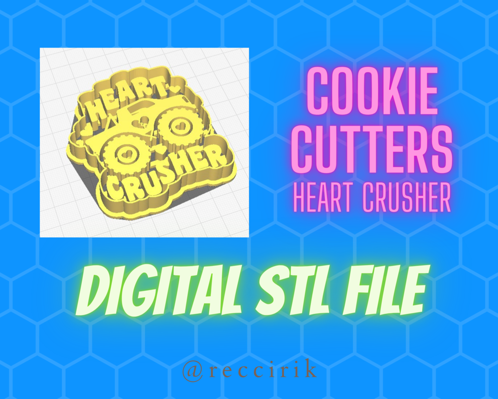 Cookie Cutter with Heart Crusher Design