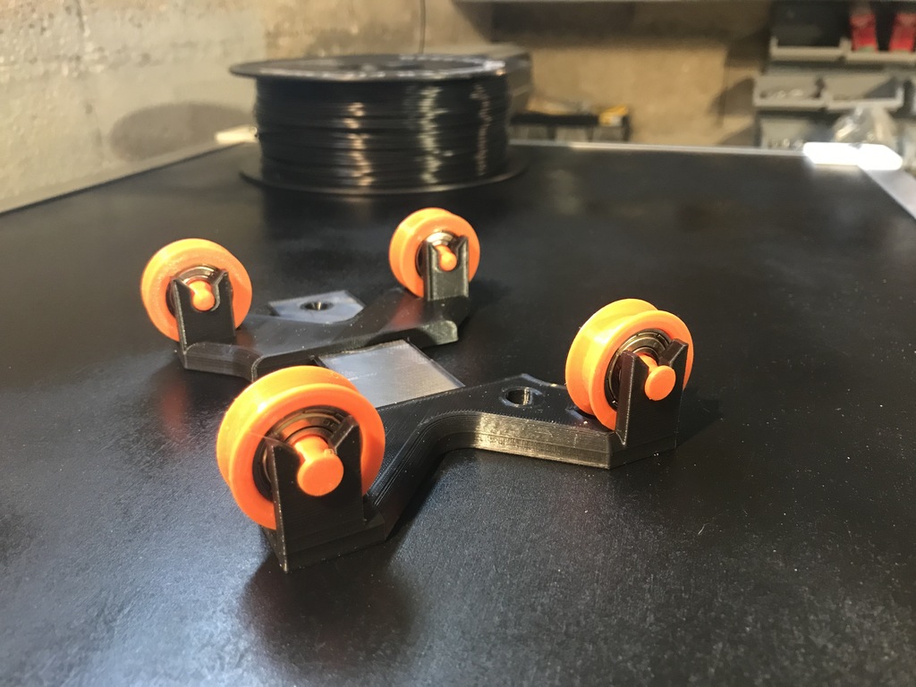 Adjustable Spool Holder for 3D printer enclosure