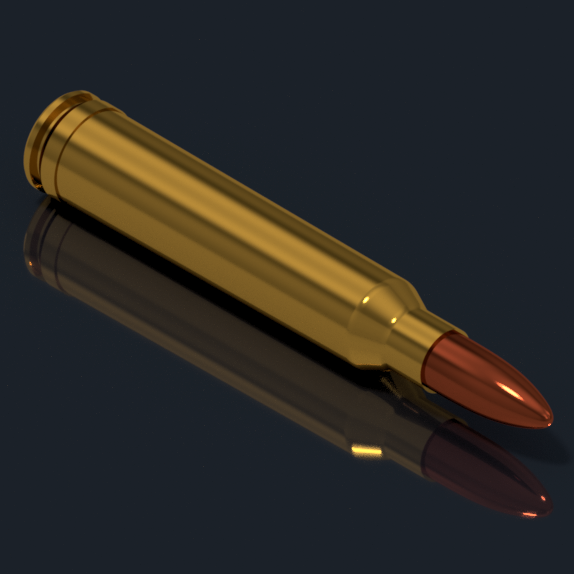 7.62mm X 67mm (.300 Winchester Magnum) Bullet