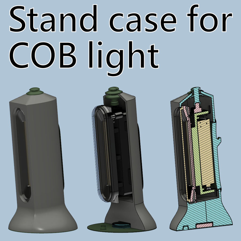 Stand case for COB light