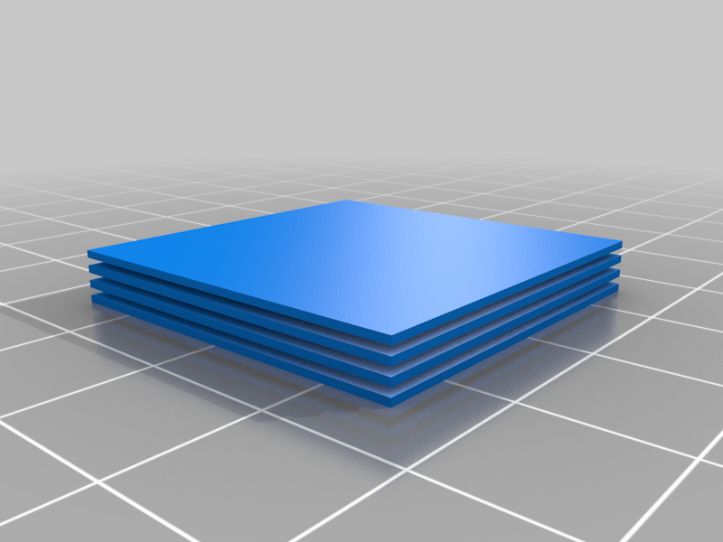 Dual material extrusion bonding test