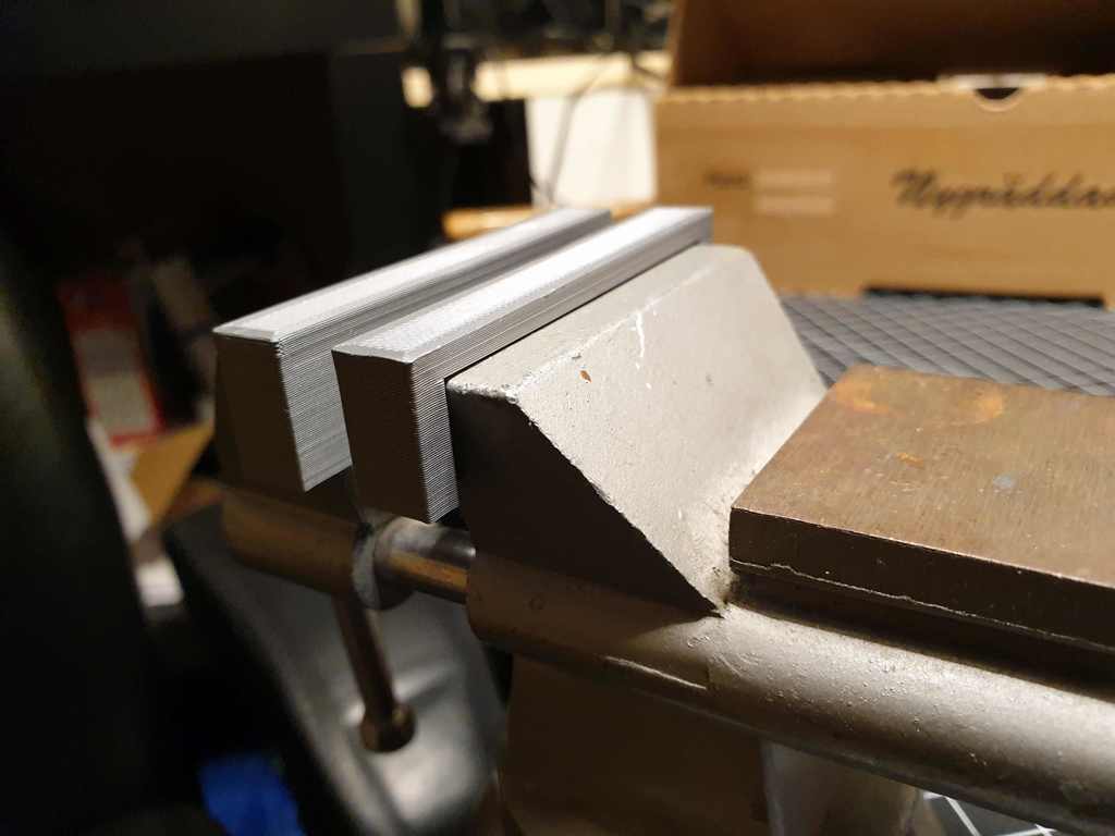Jaw-cover for Lux hobby vice