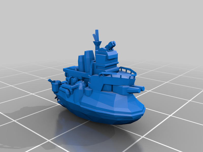 Tundran Battleship - Battalion Wars