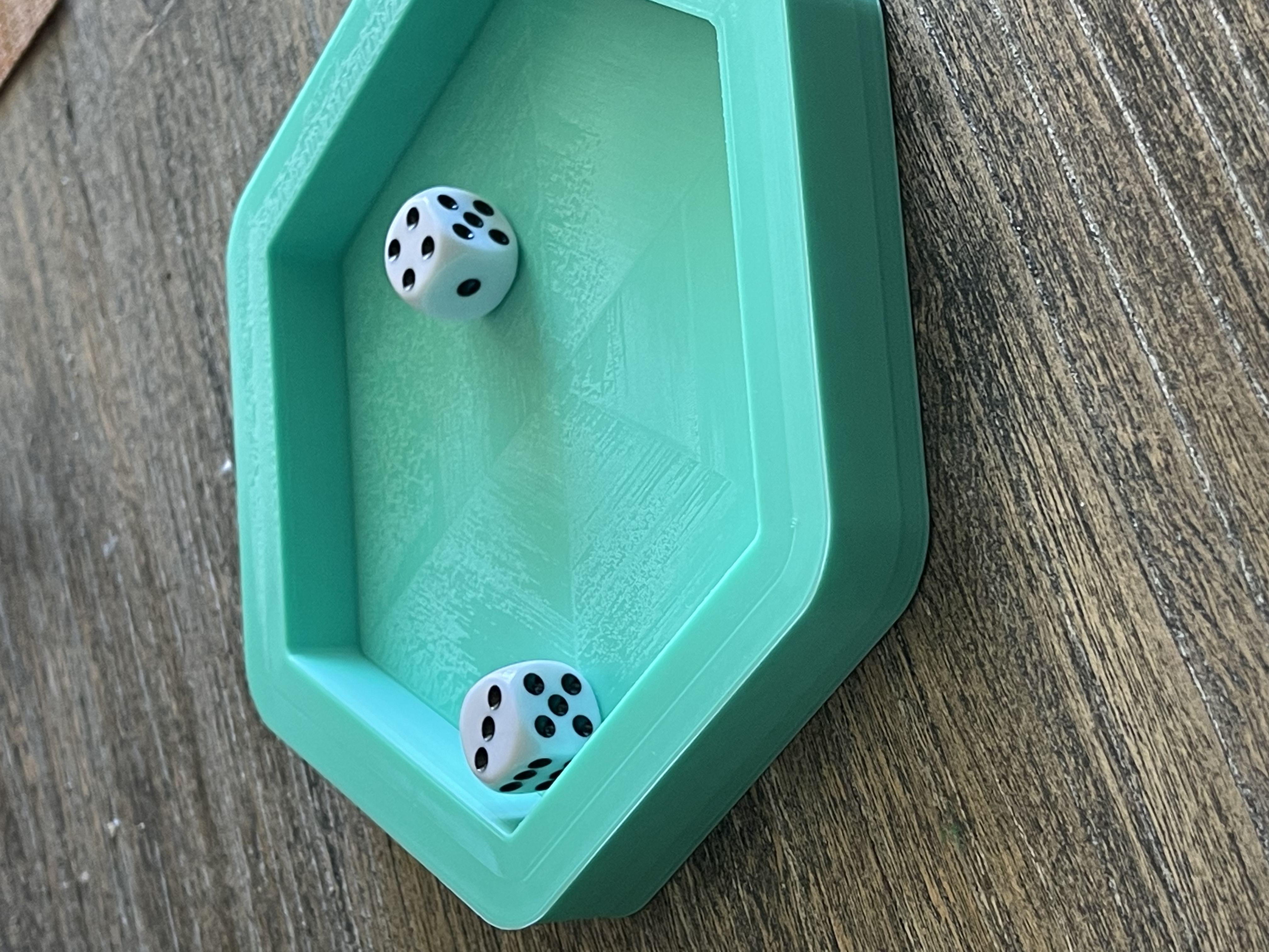 Dice Tray - Basic Hexagonal