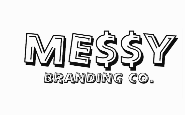 messy clothing brand logo