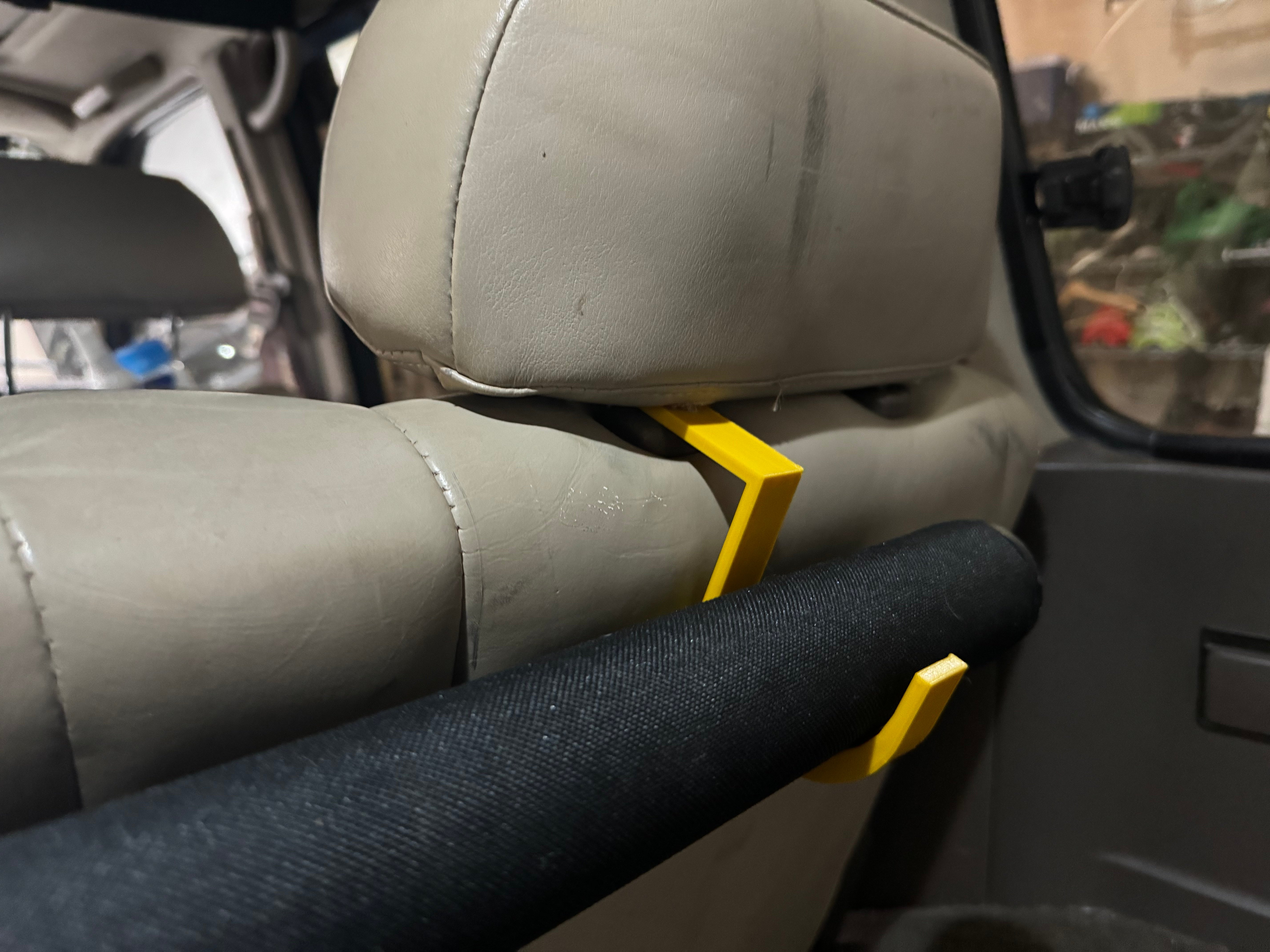 Headrest Fly Rod Tube Holder One or Two Tubes