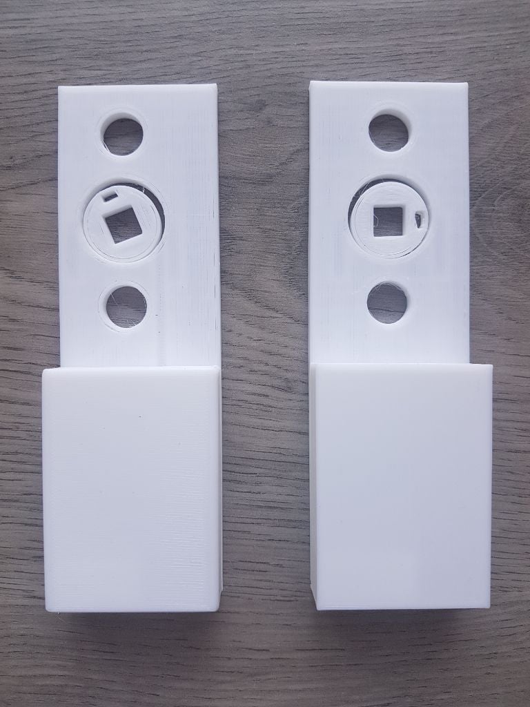 Nachbau Homematic Fensterdrehgriffkontakt HM-Sec-RHS - Version mit AA Batterie