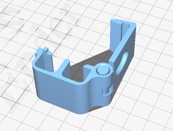 Cable organizer clip with hinge v1