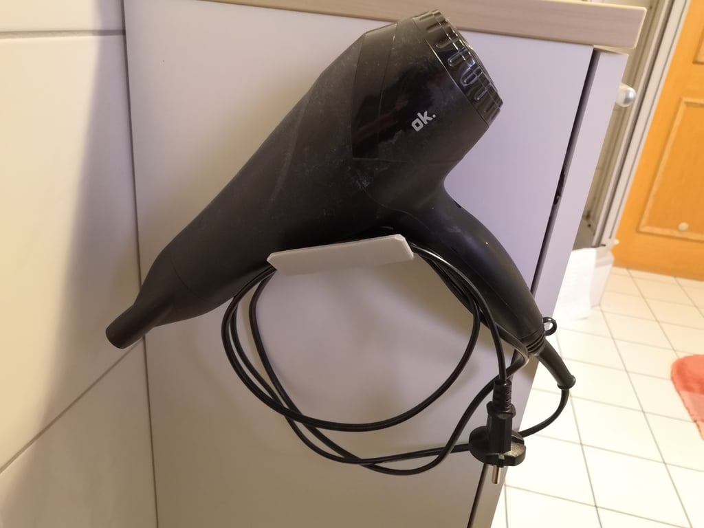 hair dryer hanger