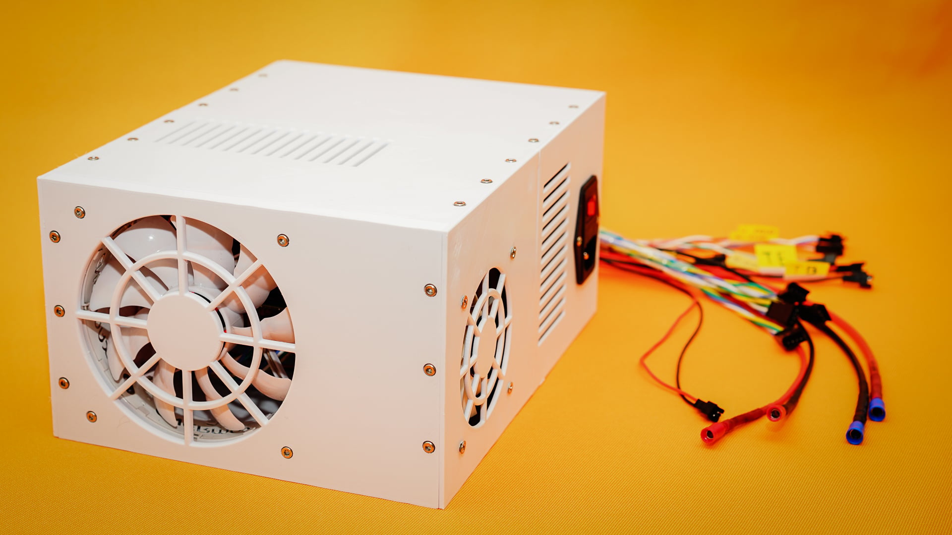 Case for MKS Gen L, Meanwell LRS 350-24 or Stock Ender 3 PSU, 2 MOSFETS, Raspberry PI 3 and buck converters