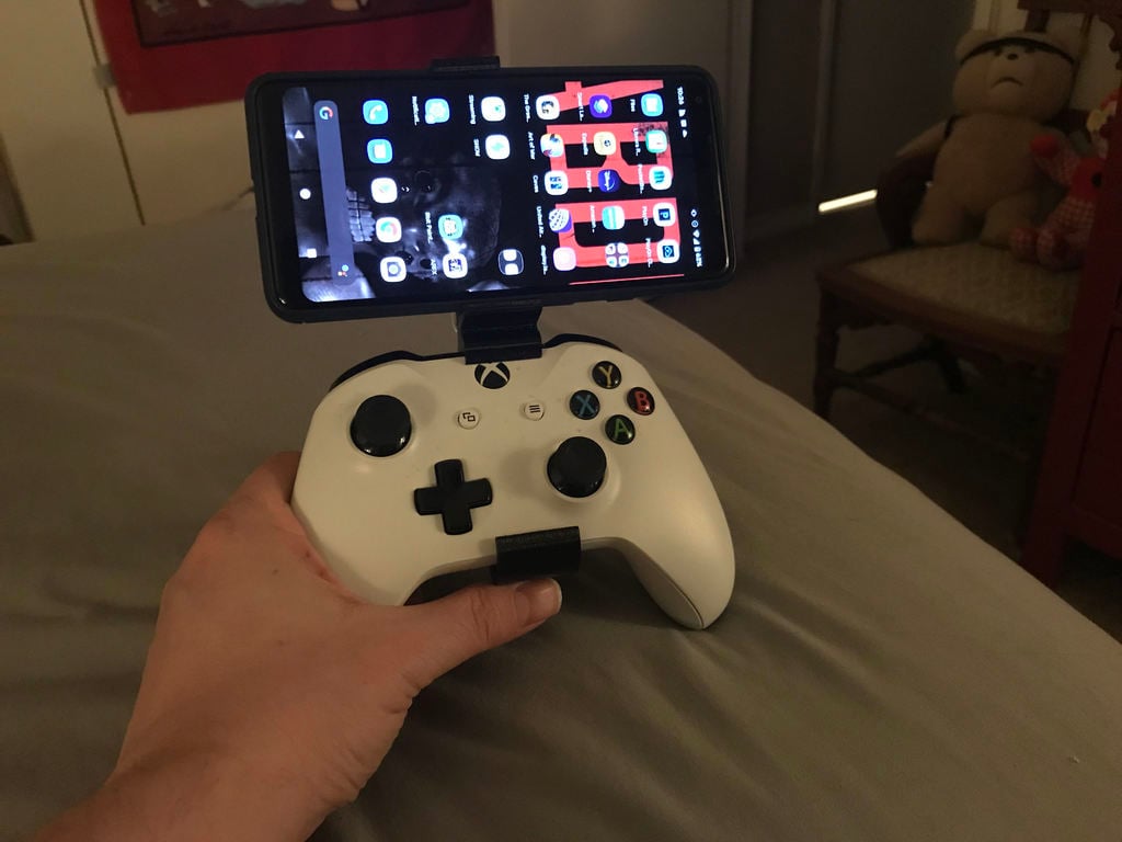 Xbox One [XB1] Controller Phone Mount [XCloud Game Streaming] - Simplified & Complete