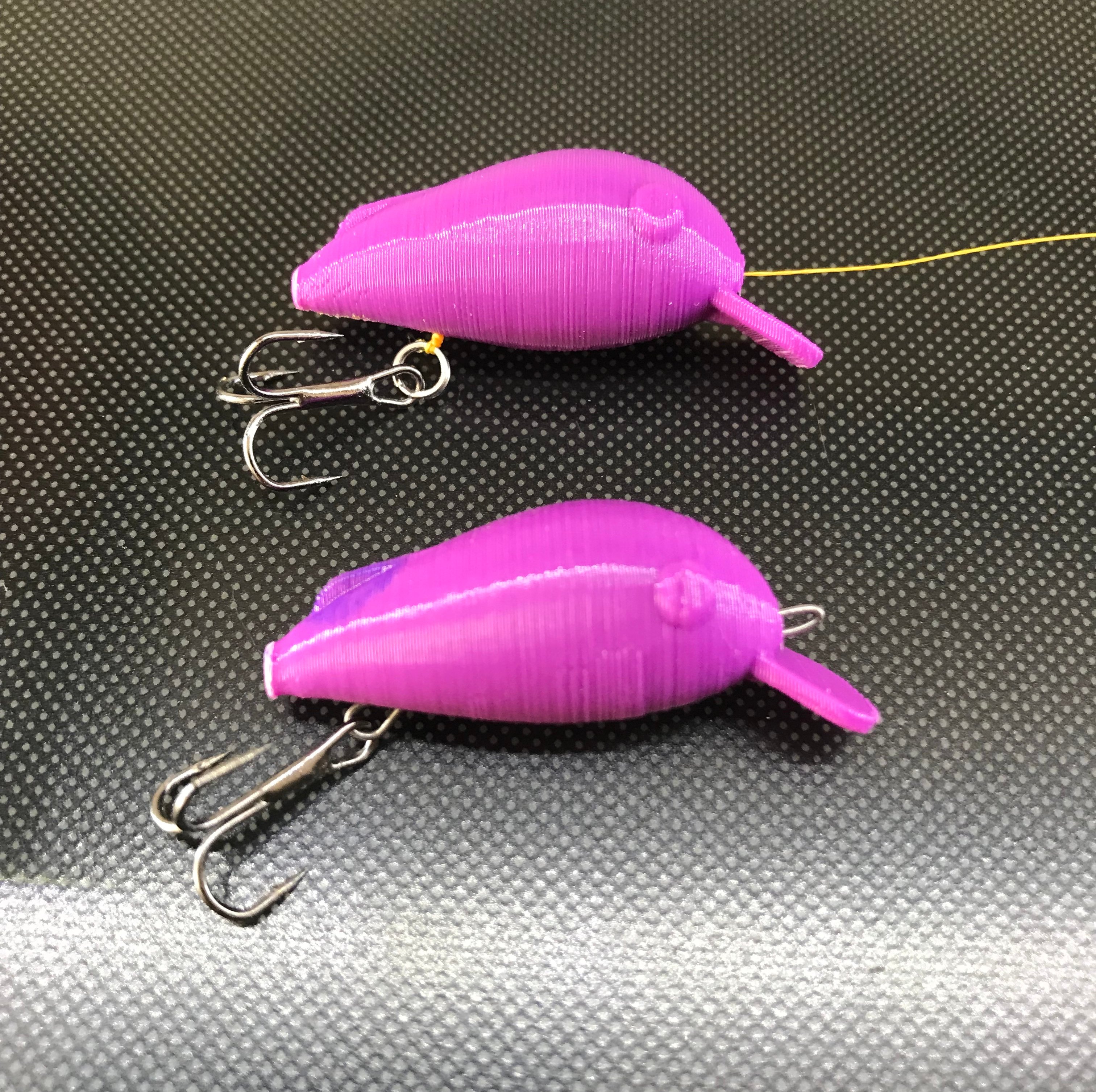 Fishing Lure line thru (one piece!)
