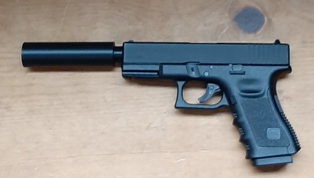 Silencer for Glock 19 gen 3 airsoft gun sold by umarex