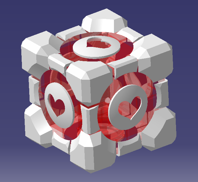 companion cube "puzzle"