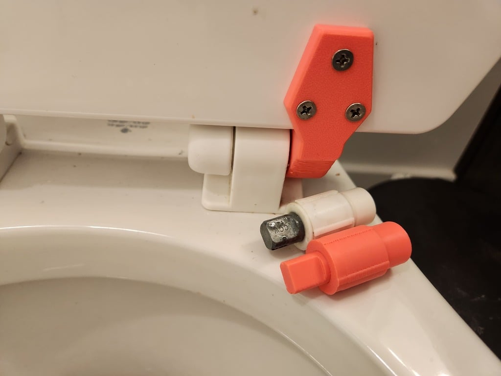 Toilet Seat Lid Hinge Rotating Bearing Piece