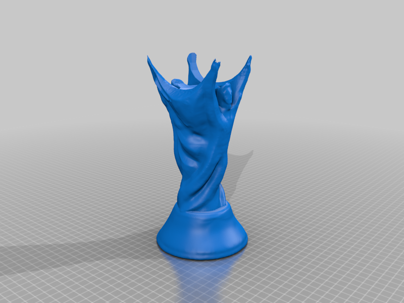 FIFA-ish Marbleympics Trophy marble stand