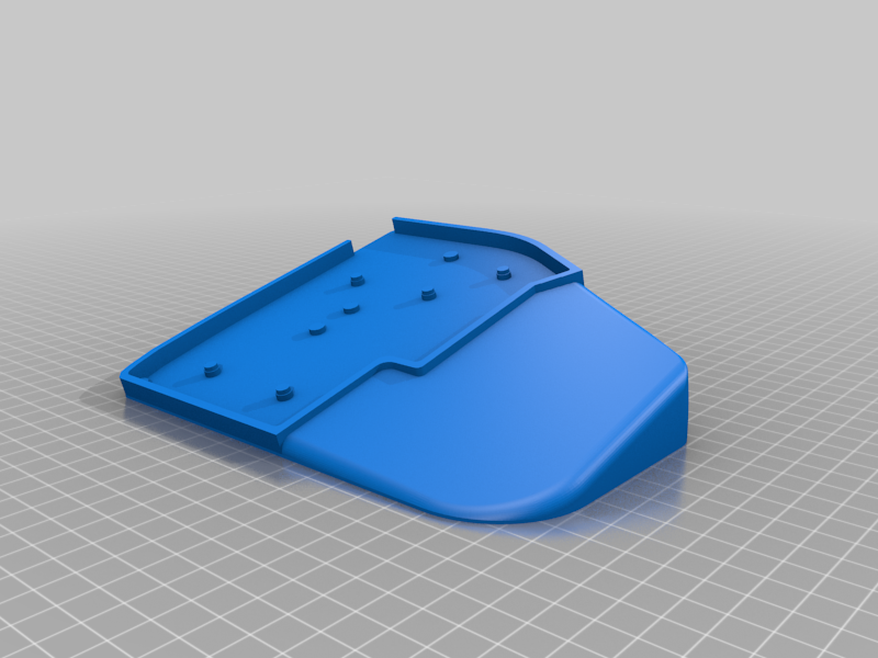 Lily58 Keyboard Case with Wrist Rest and Tenting
