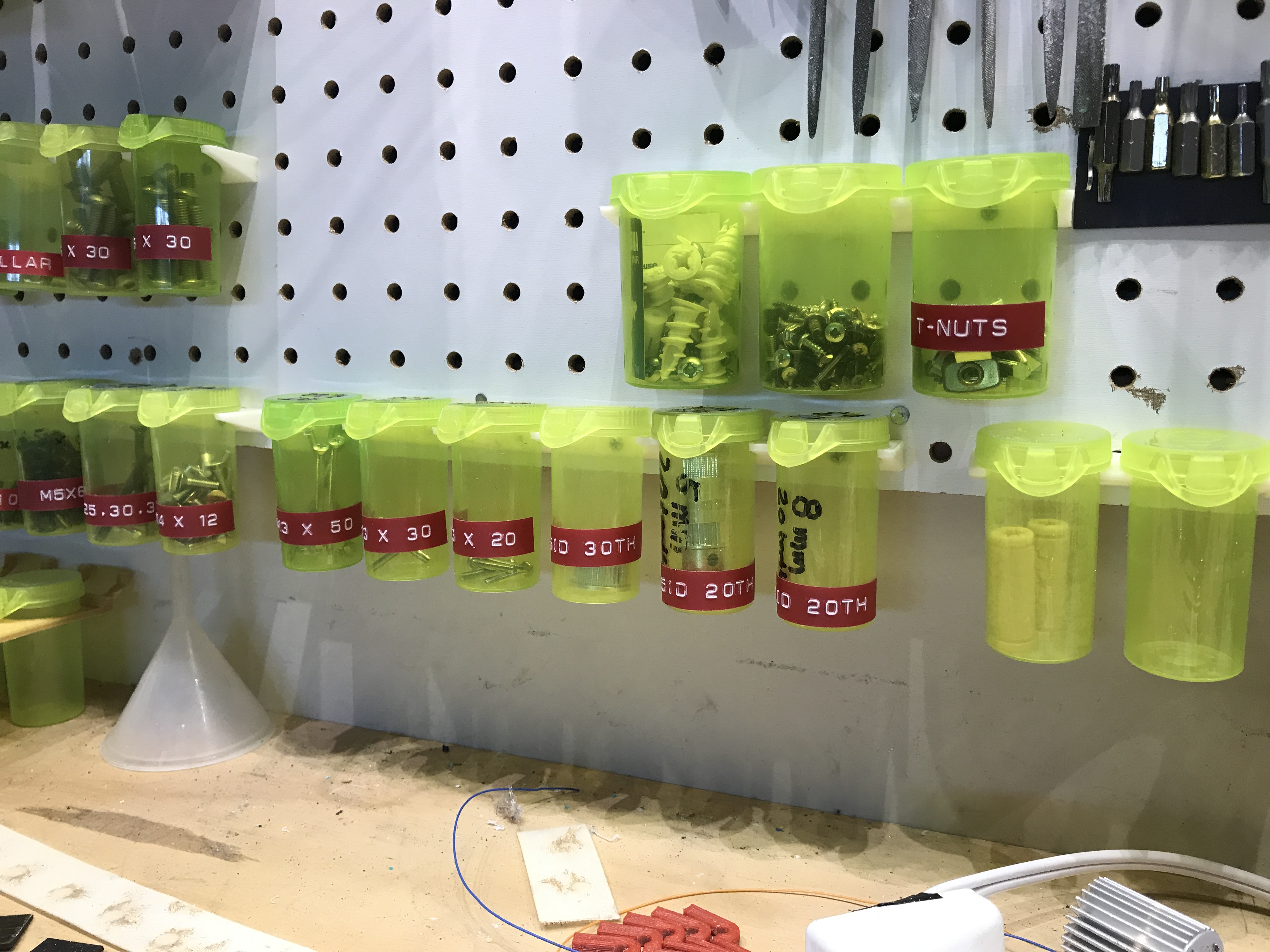 Small parts holder