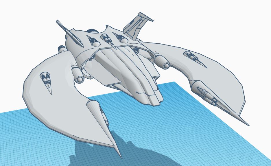 Vulture Wing Long Range Attack Fighter