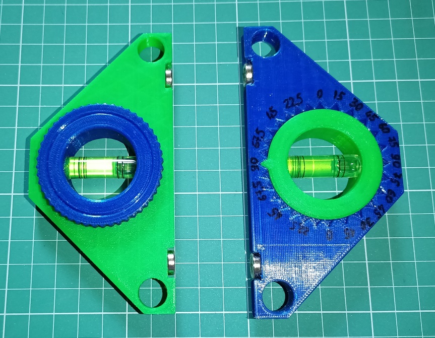 Magnetic bubble level 120mm