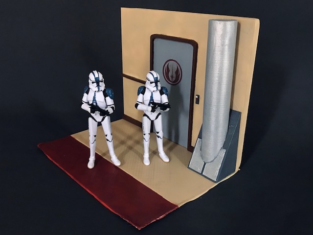 Star Wars Jedi Temple Diorama (1:18 scale)