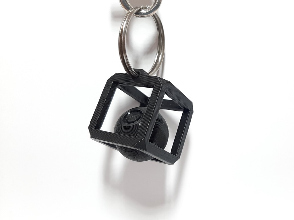 Impossible Cube Keyring