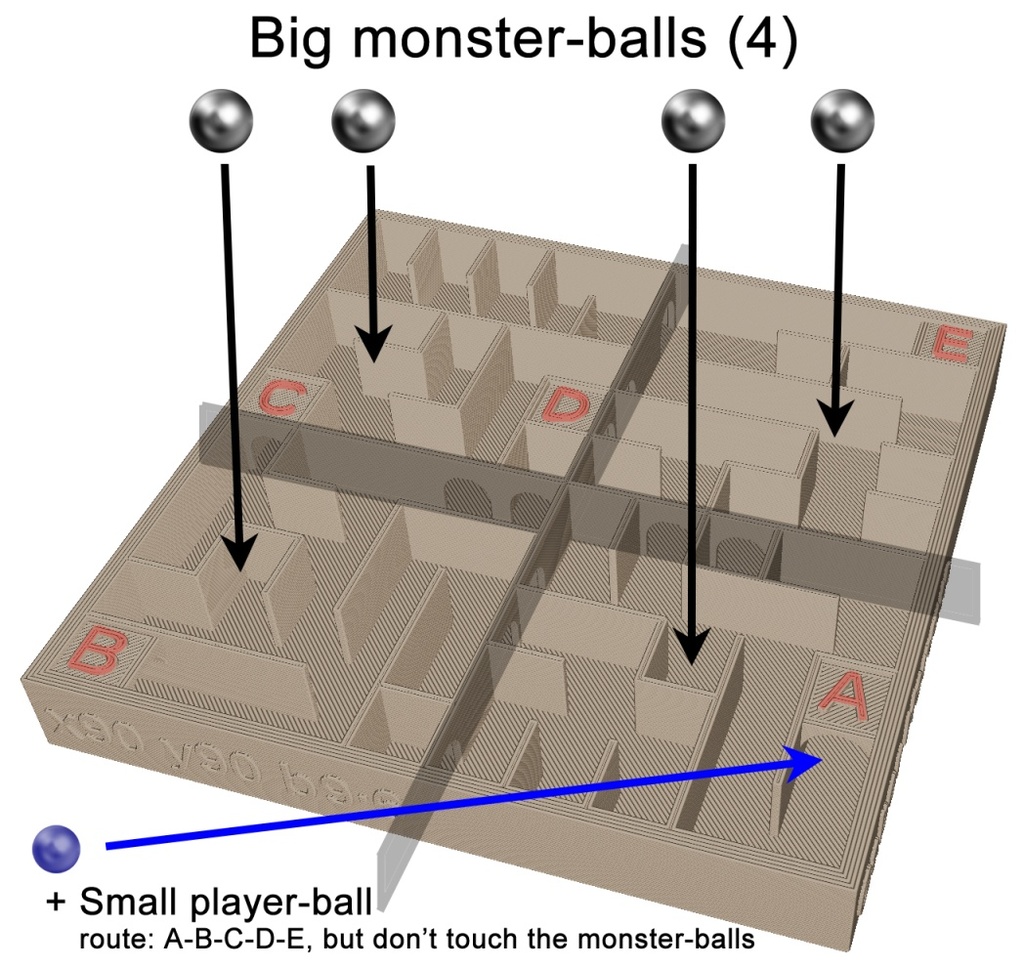 Unlimited Labyrinth Monsters v3.5 (Maze) interactive