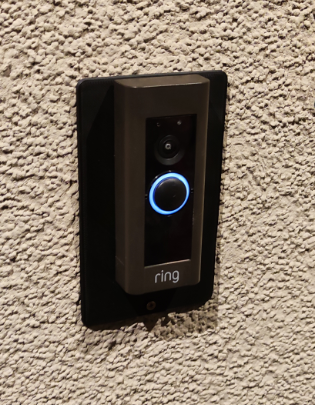Ring Doorbell Pro Plate for double can
