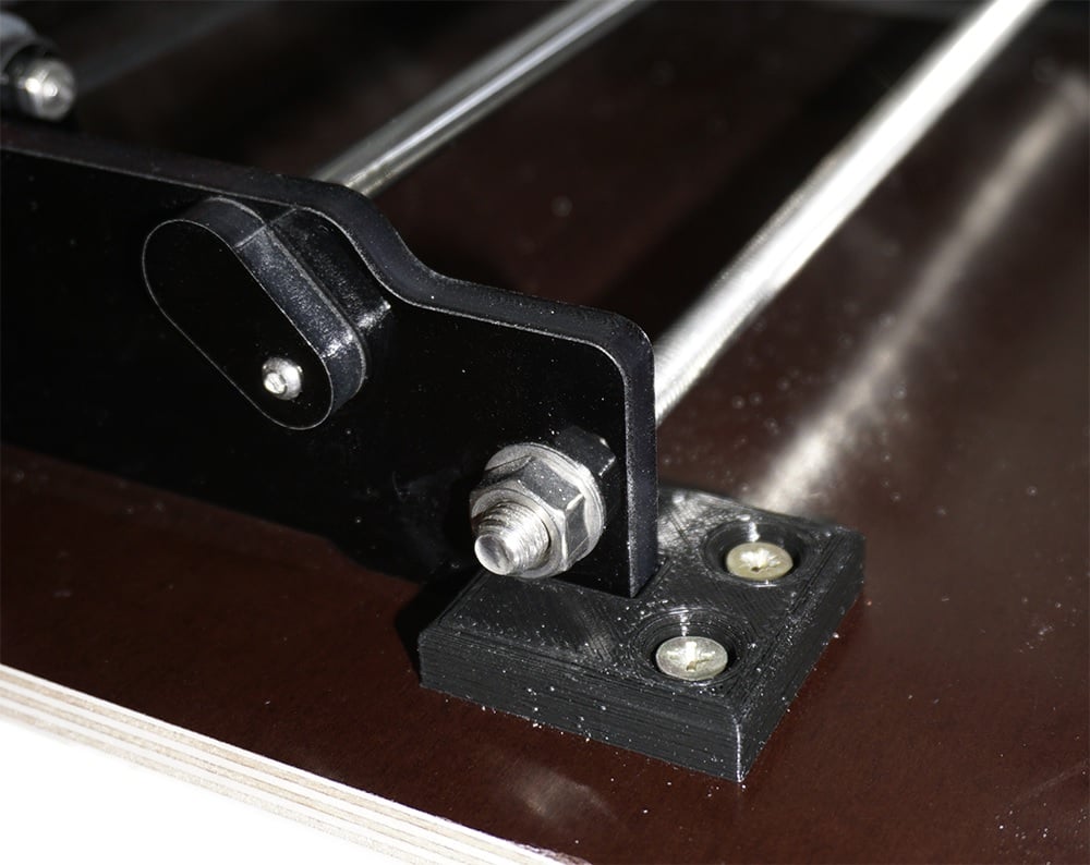 Prusa i3 printer fixing brackets
