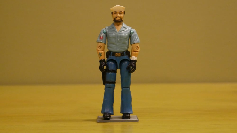 G.I. Joe action figure stands (ARAH)