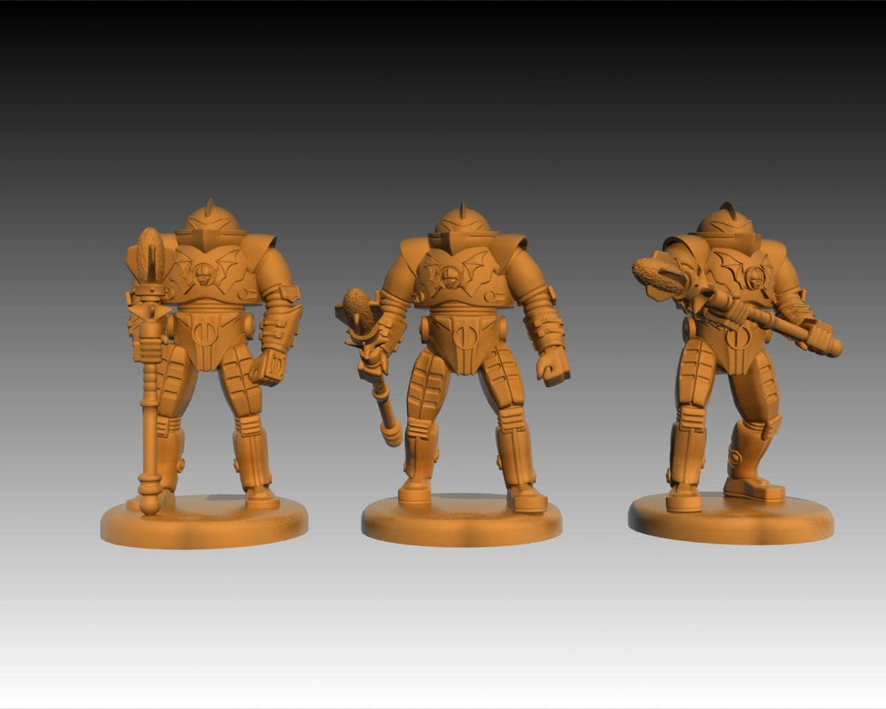 Horde Trooper (more poses) Masters Of the Universe - Miniature
