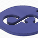 Linux Fedora pendant 3D model