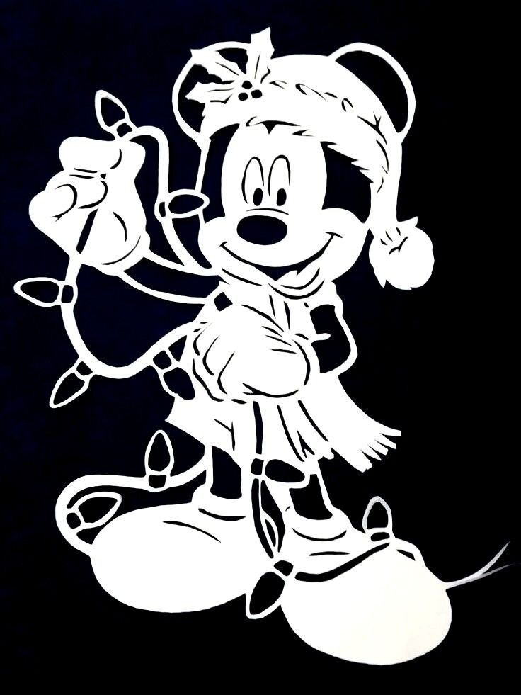 2D Christmas Mickey 2