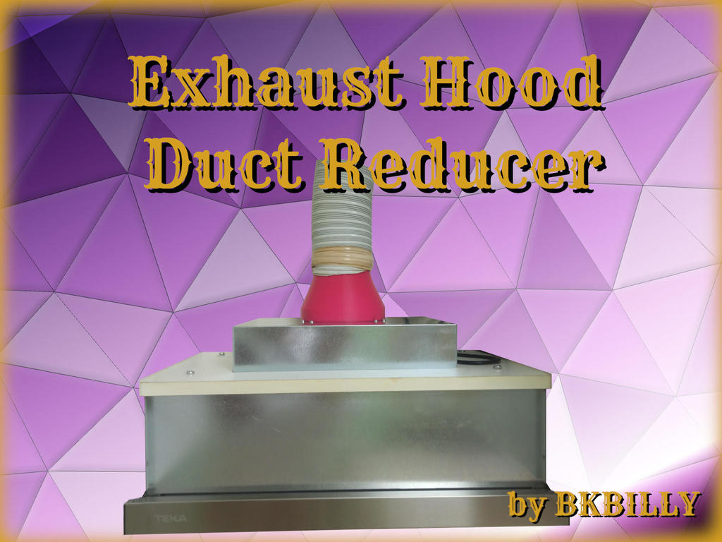 Exhaust Hood Duct Reducer