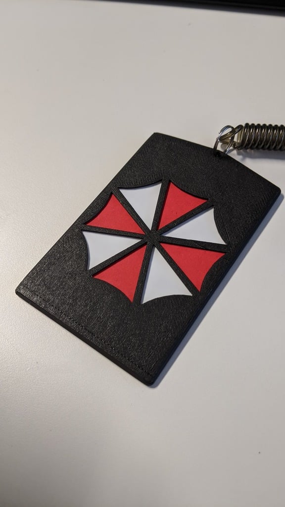 Umbrella Corporation Resident Evil ID Badge Card Holder