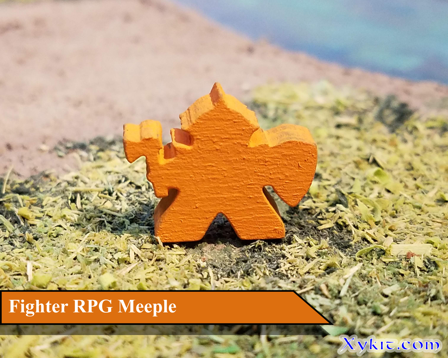 Fighter Meeple - RPG - DnD