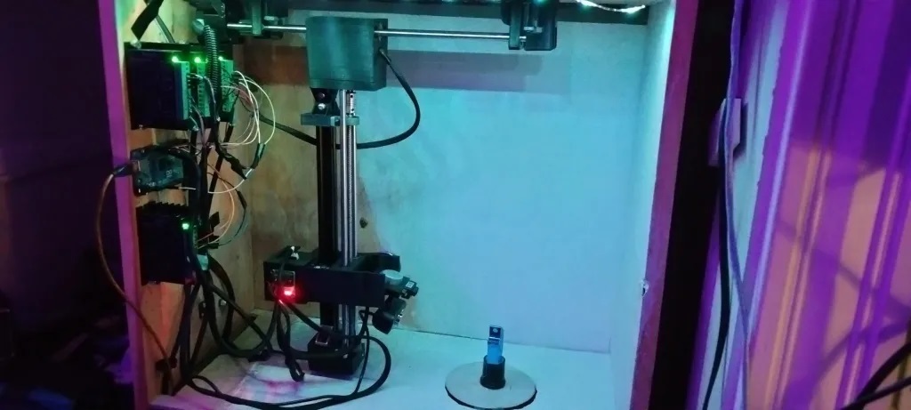 Fully Automated 3D scanner