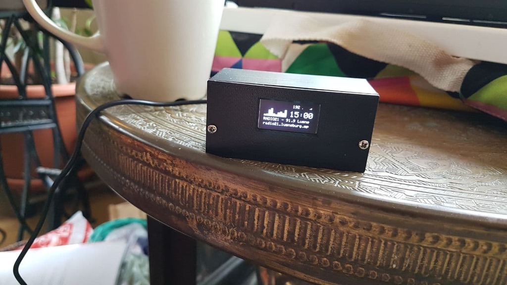 Case for HiFiBerry DAC + zero and 0.96 I2C OLED Display