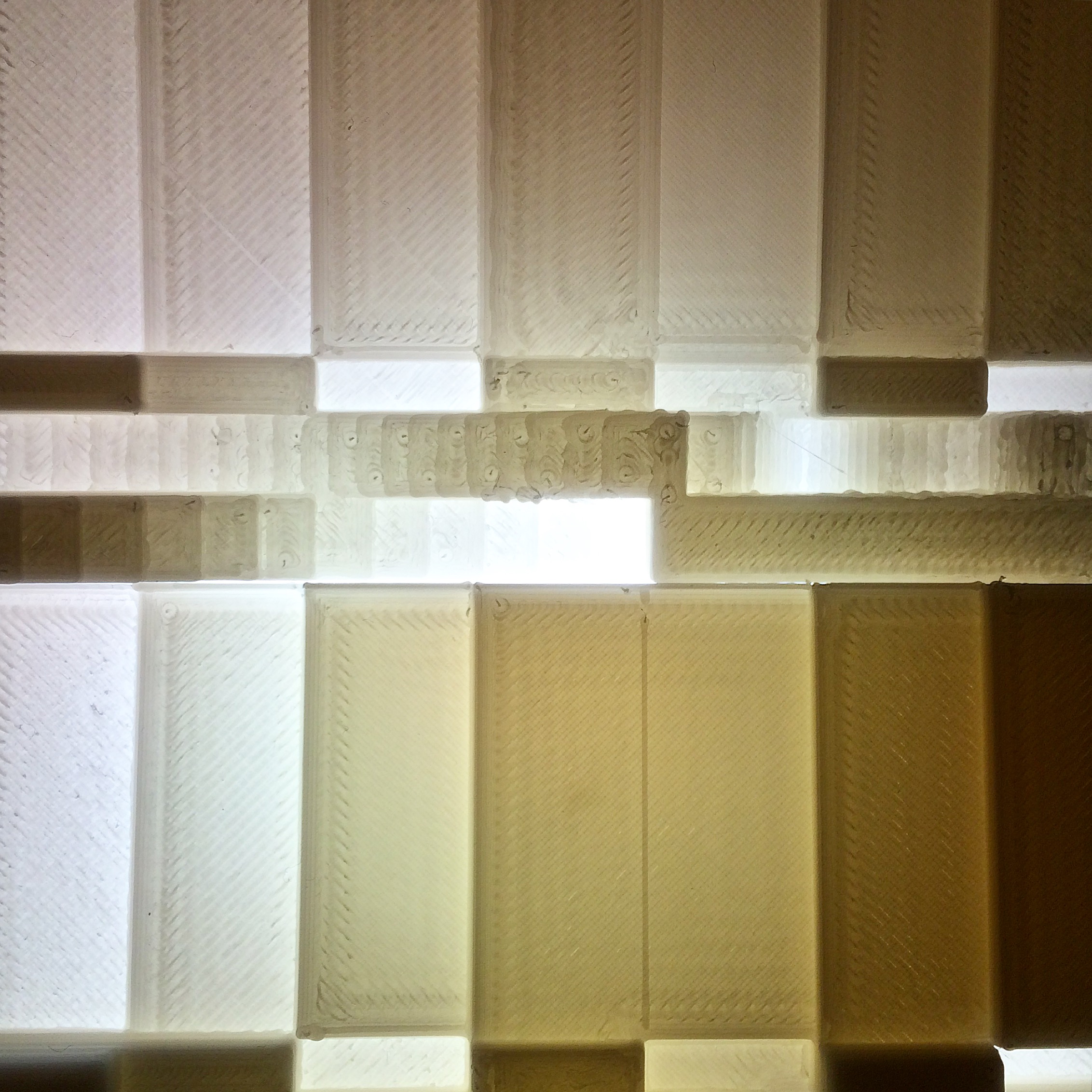 Lithophane Test Card