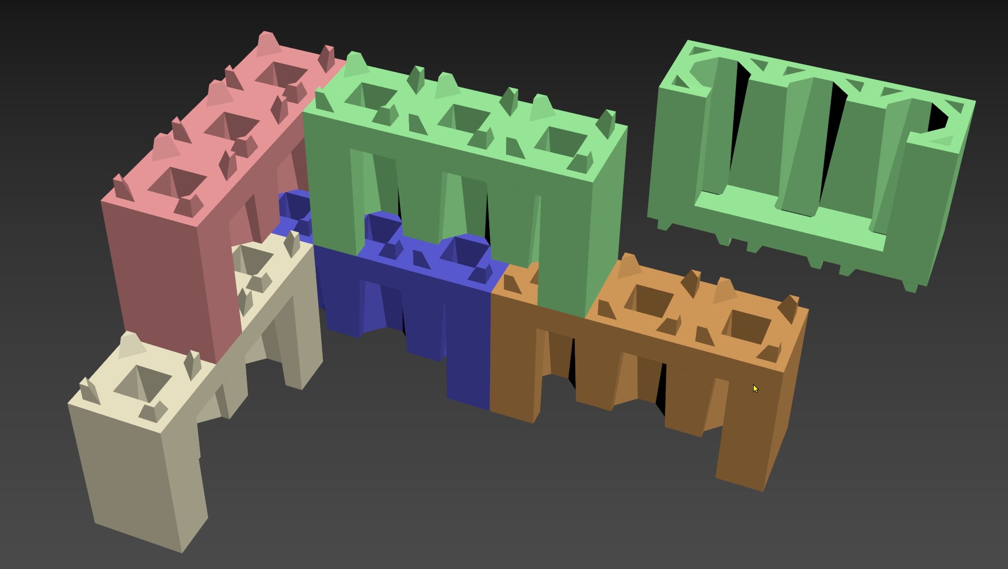 Proposed Concrete brick compatible with Precious Plastic brick