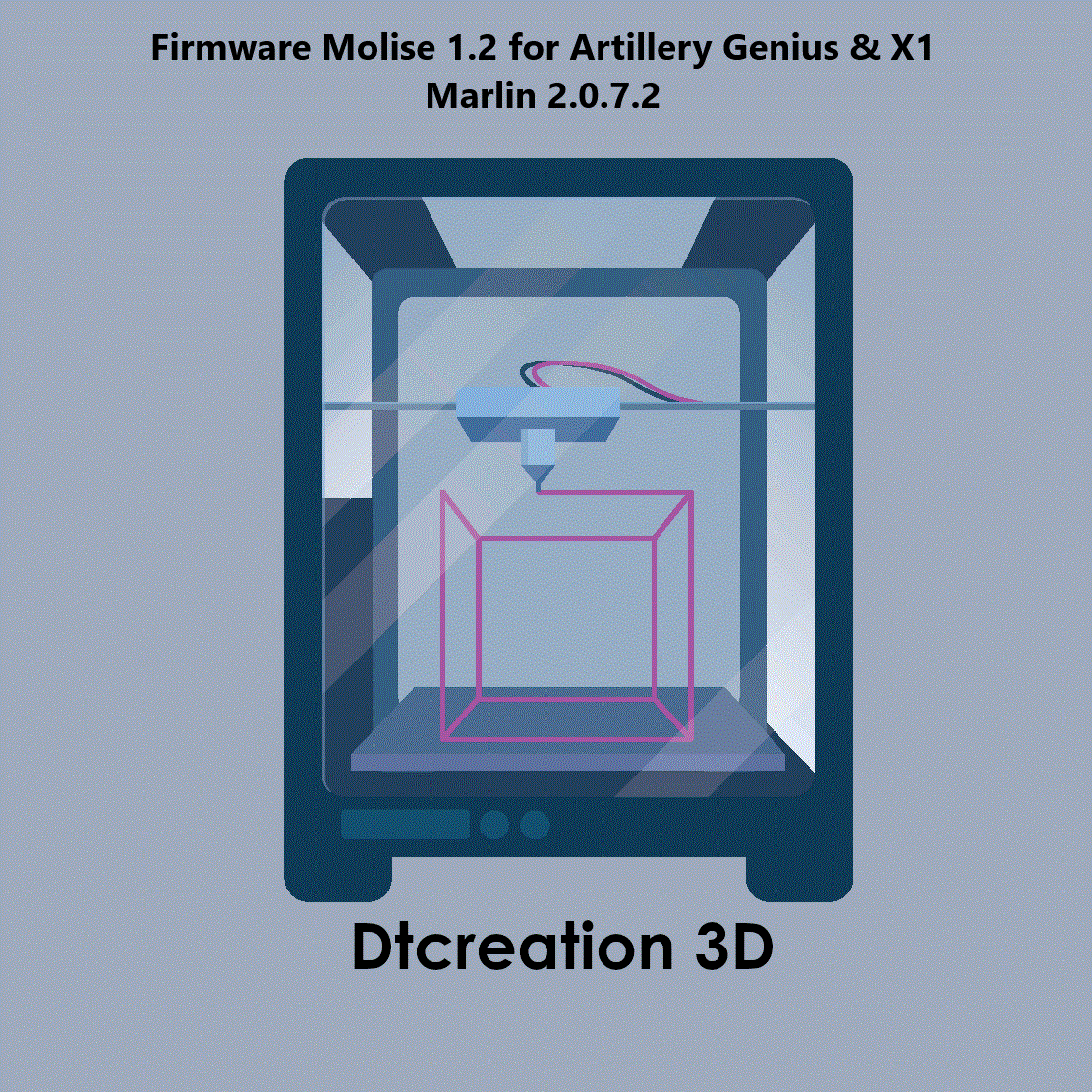 Molise 1.2.5 Firmware for Artillery Genius 3D Printer and Sidewinder X1 based on Marlin 2.0.7.2