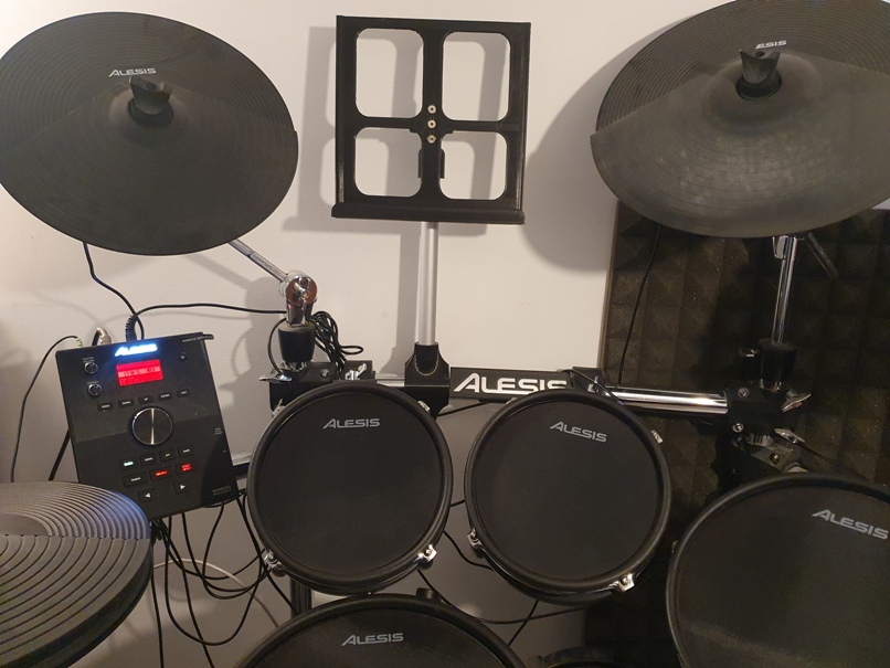 Music stand adjustable alesis crimson 2 drums or equivalents