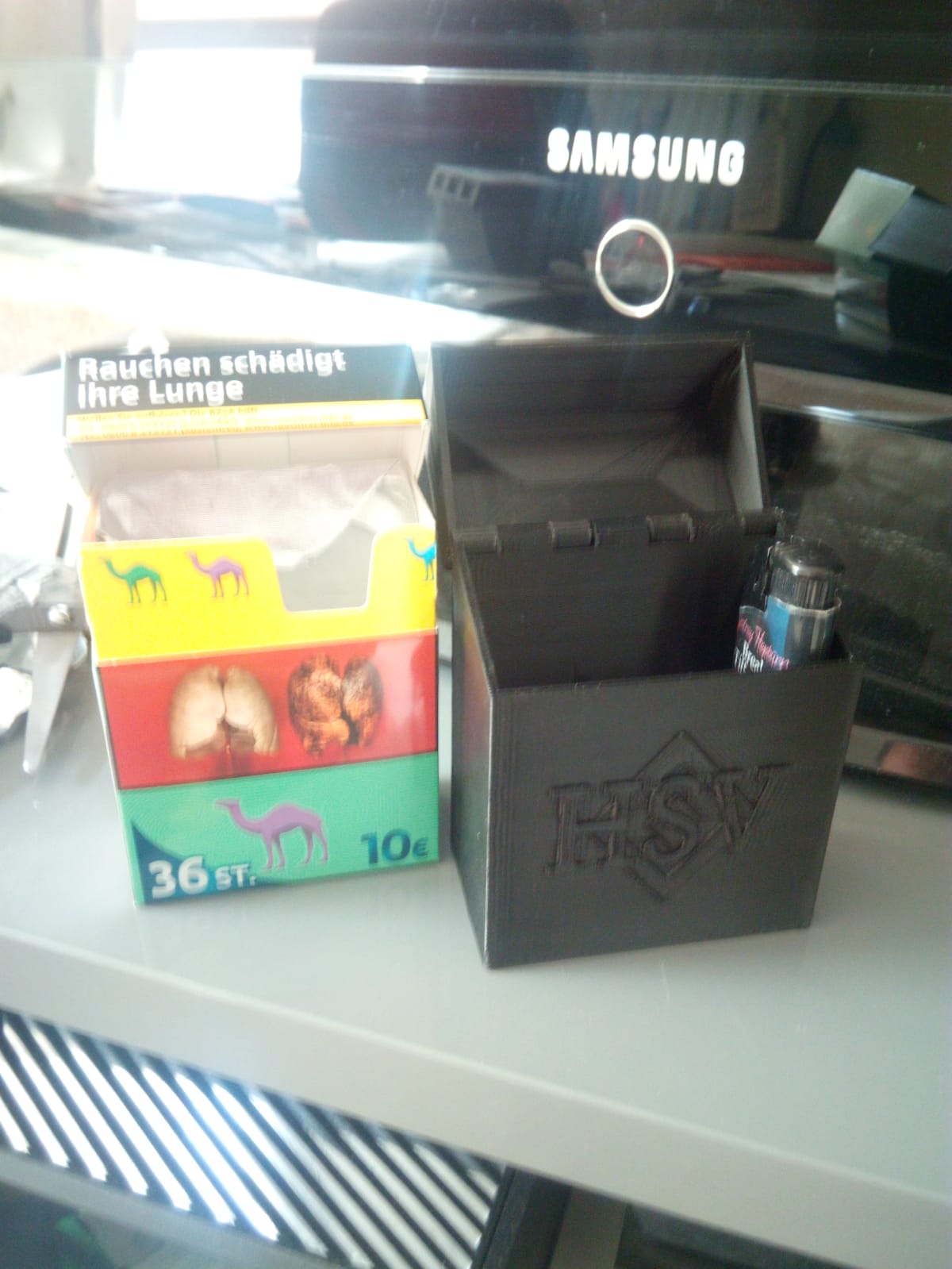 HSV Zigarettenbox / Cigarettebox