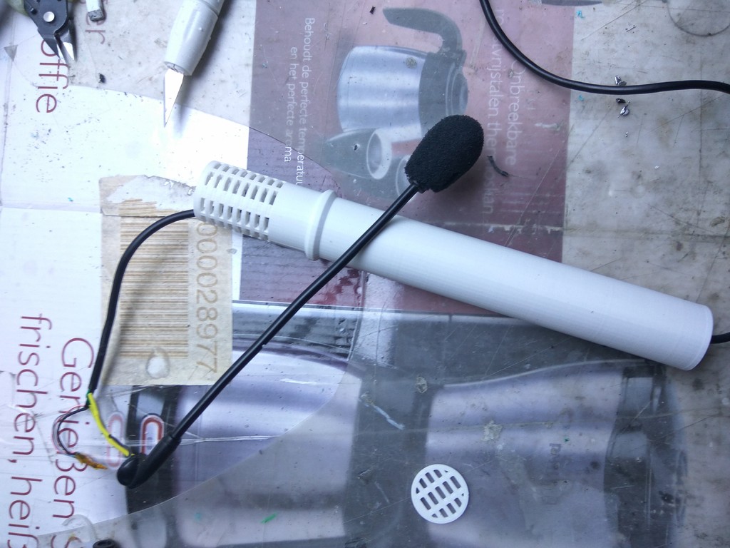 USB microphone case