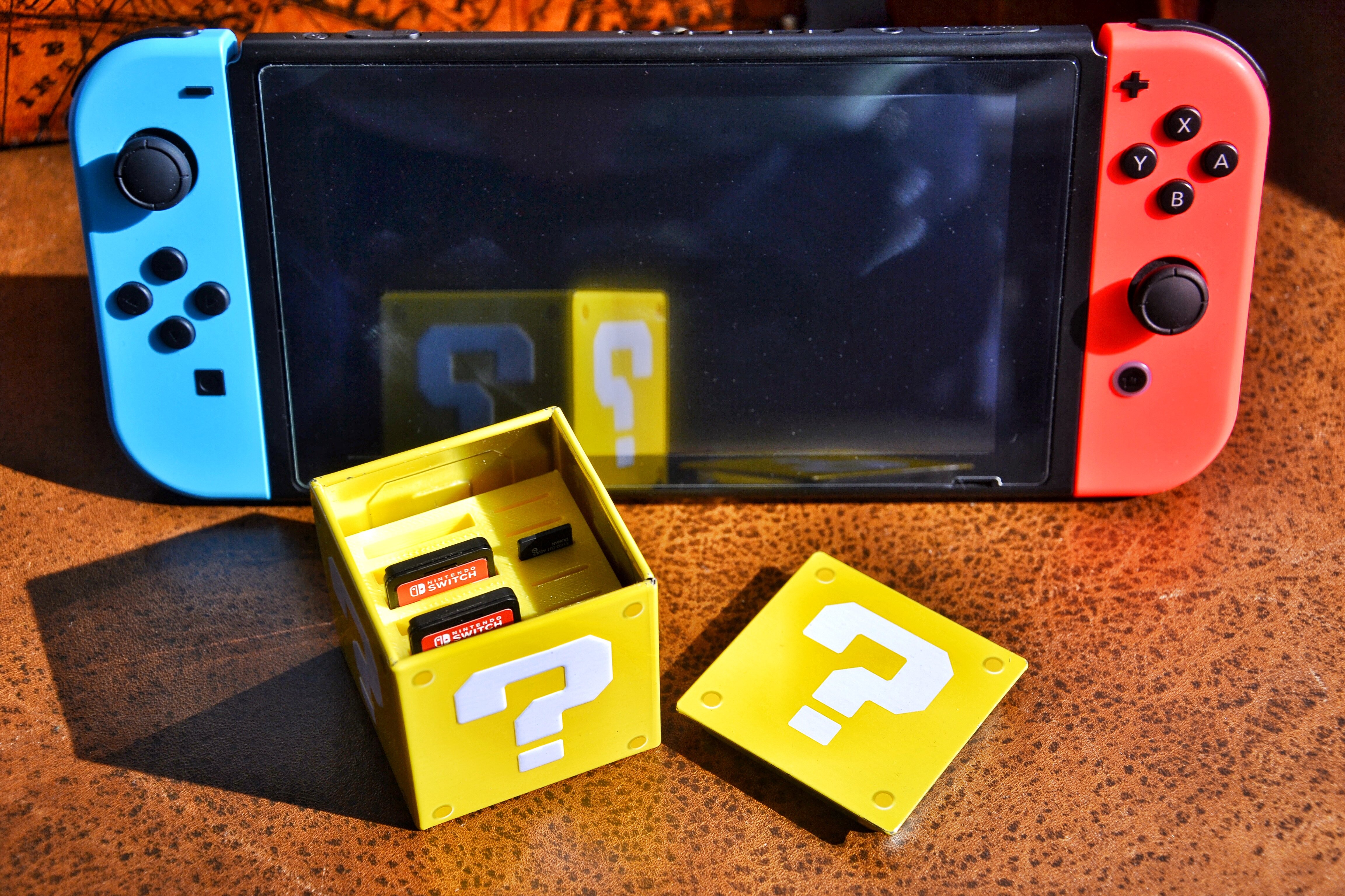Nintendo Switch Cartridges and Micro SD holder