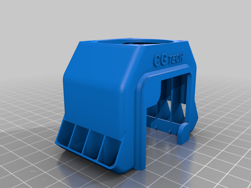 Prusa Extruder Cooler with magnets