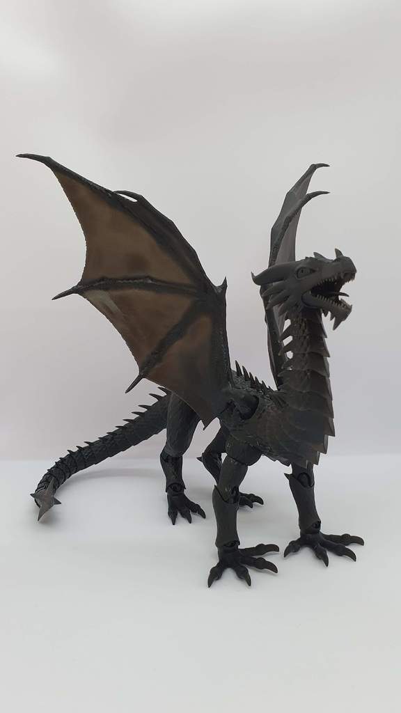 Printed bigger Wing for Seven the articulated Dragon