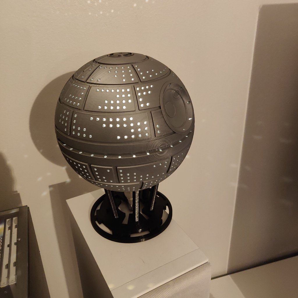 Death Star lamp